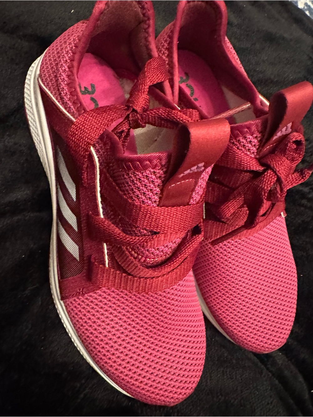 adidas women burgundy shoes